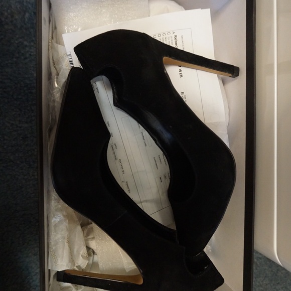 BNIB Rebecca Minkoff Hailey Suede Pumps Sz 5 - Picture 6 of 7